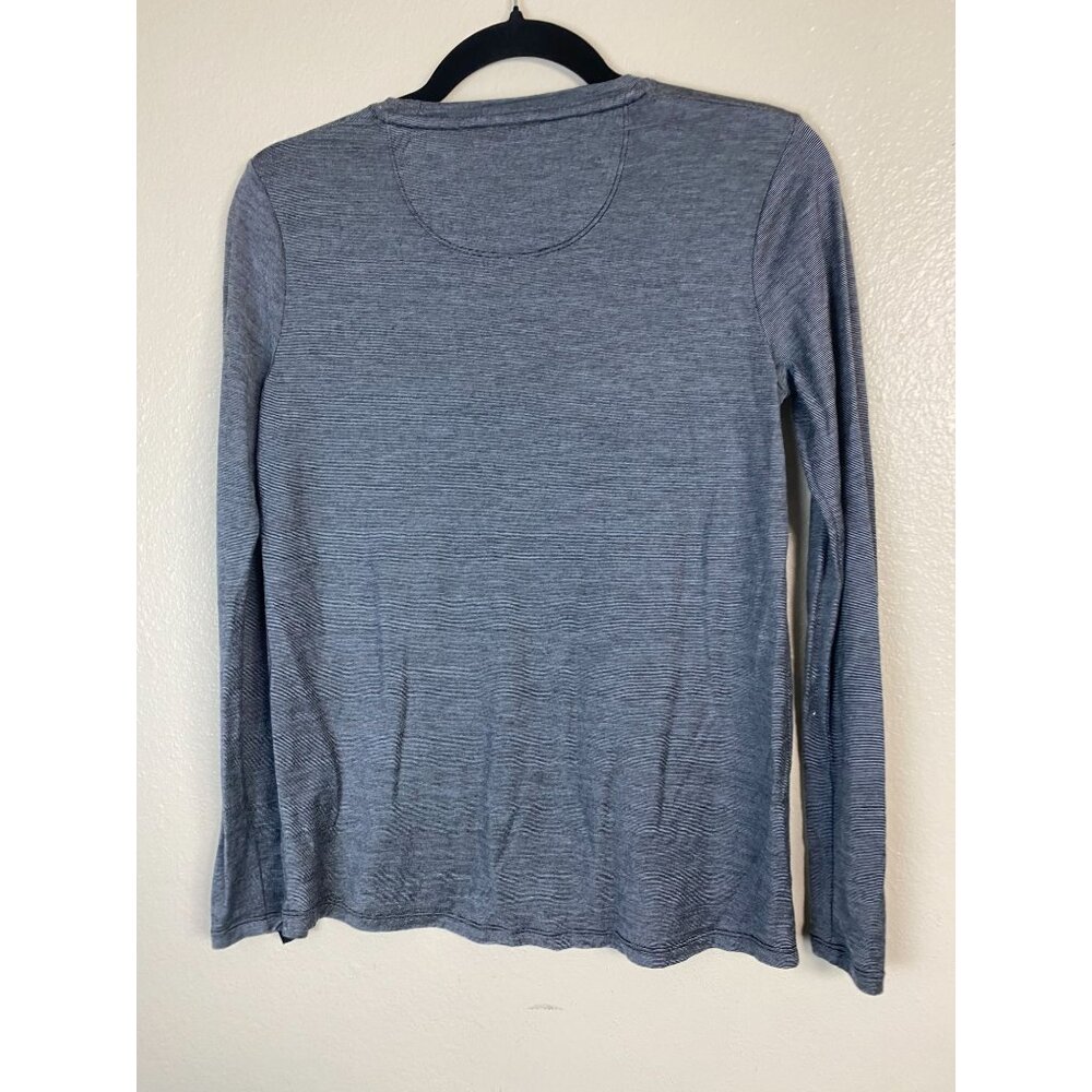 Bombas Womens Long Sleeve Merino Wool Top Size Small Gray Baselayer Lightweight - Picture 12 of 12